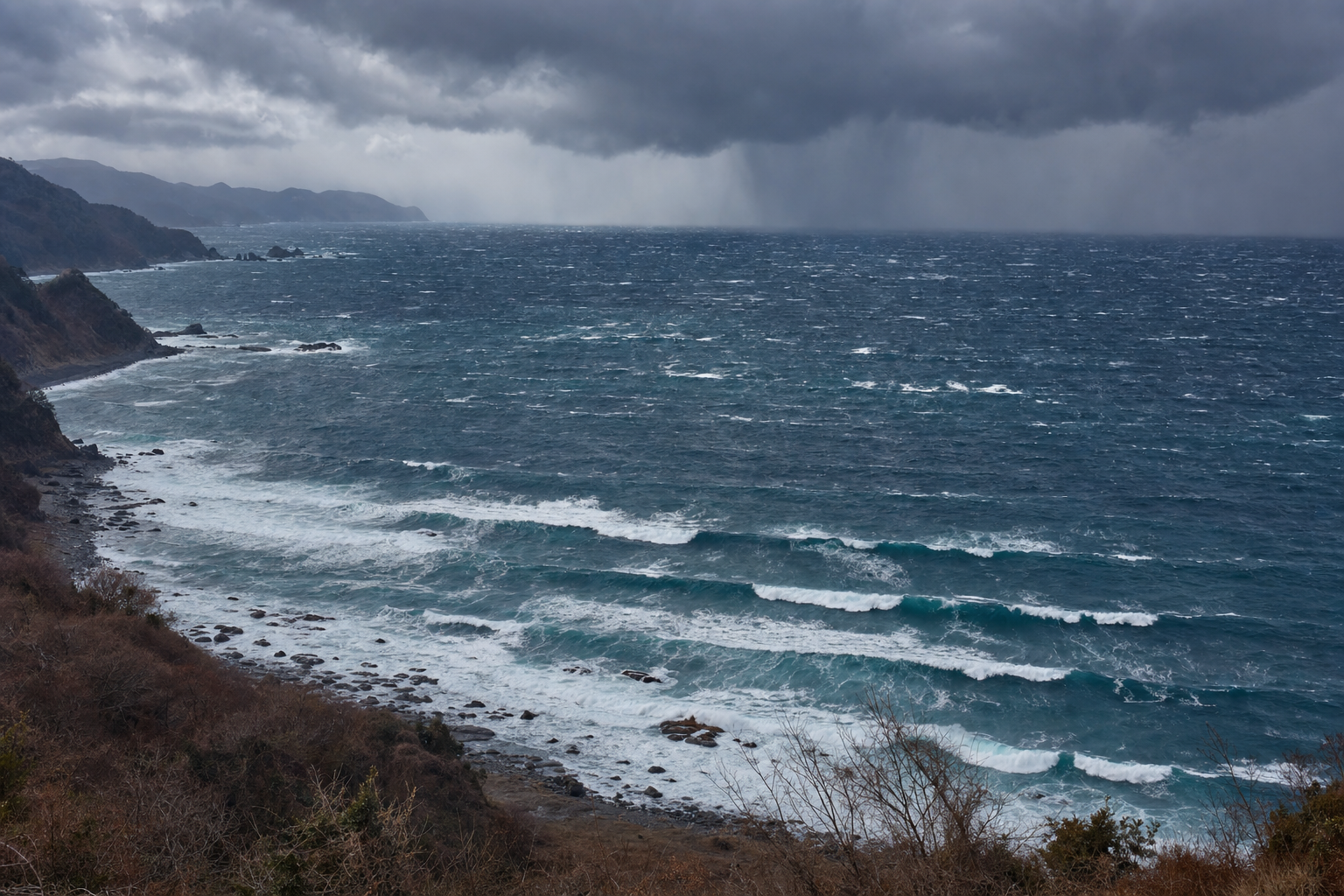 How Waves Are Generated in the Sea of Japan