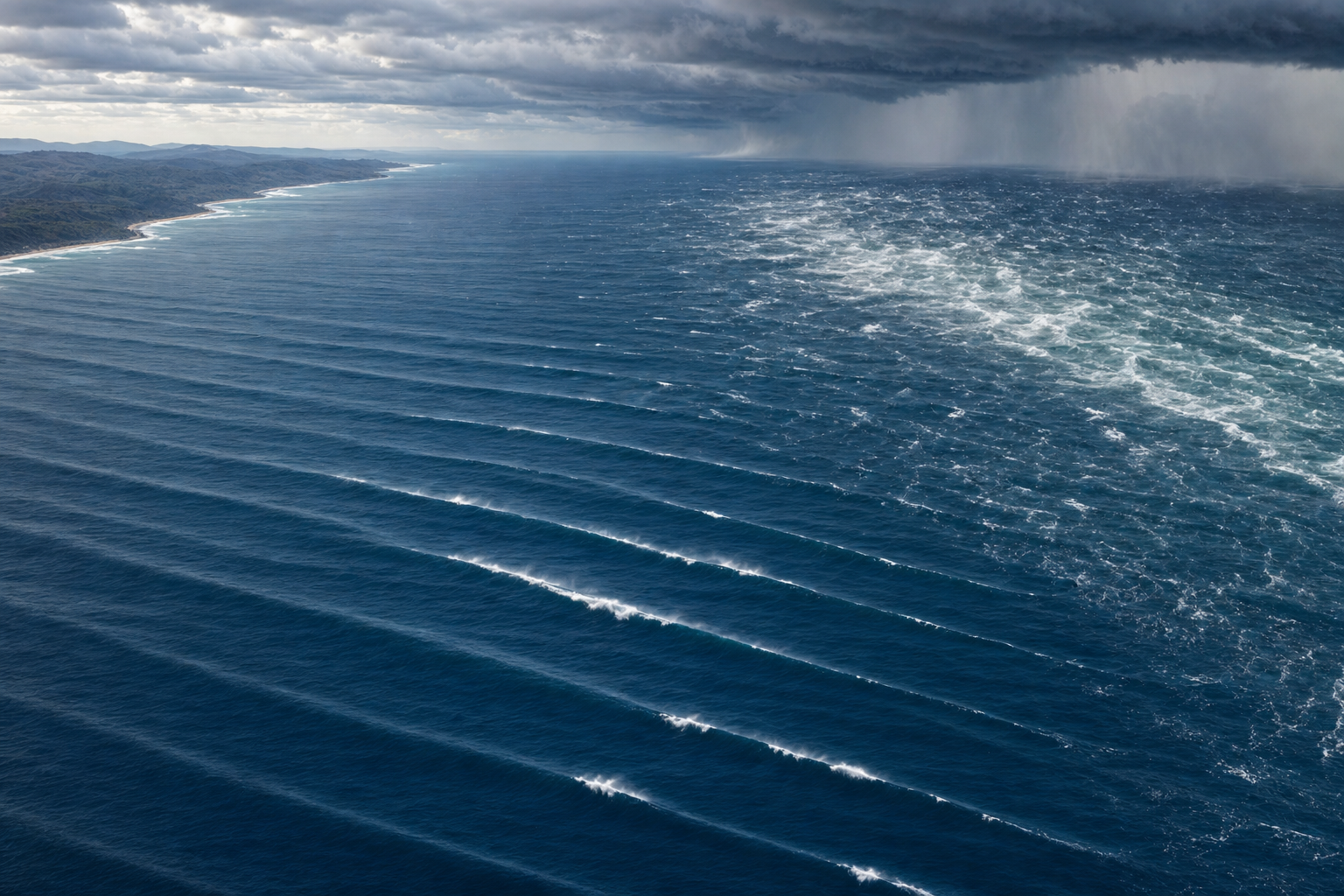 How Waves Are Generated in the Tasman Sea
