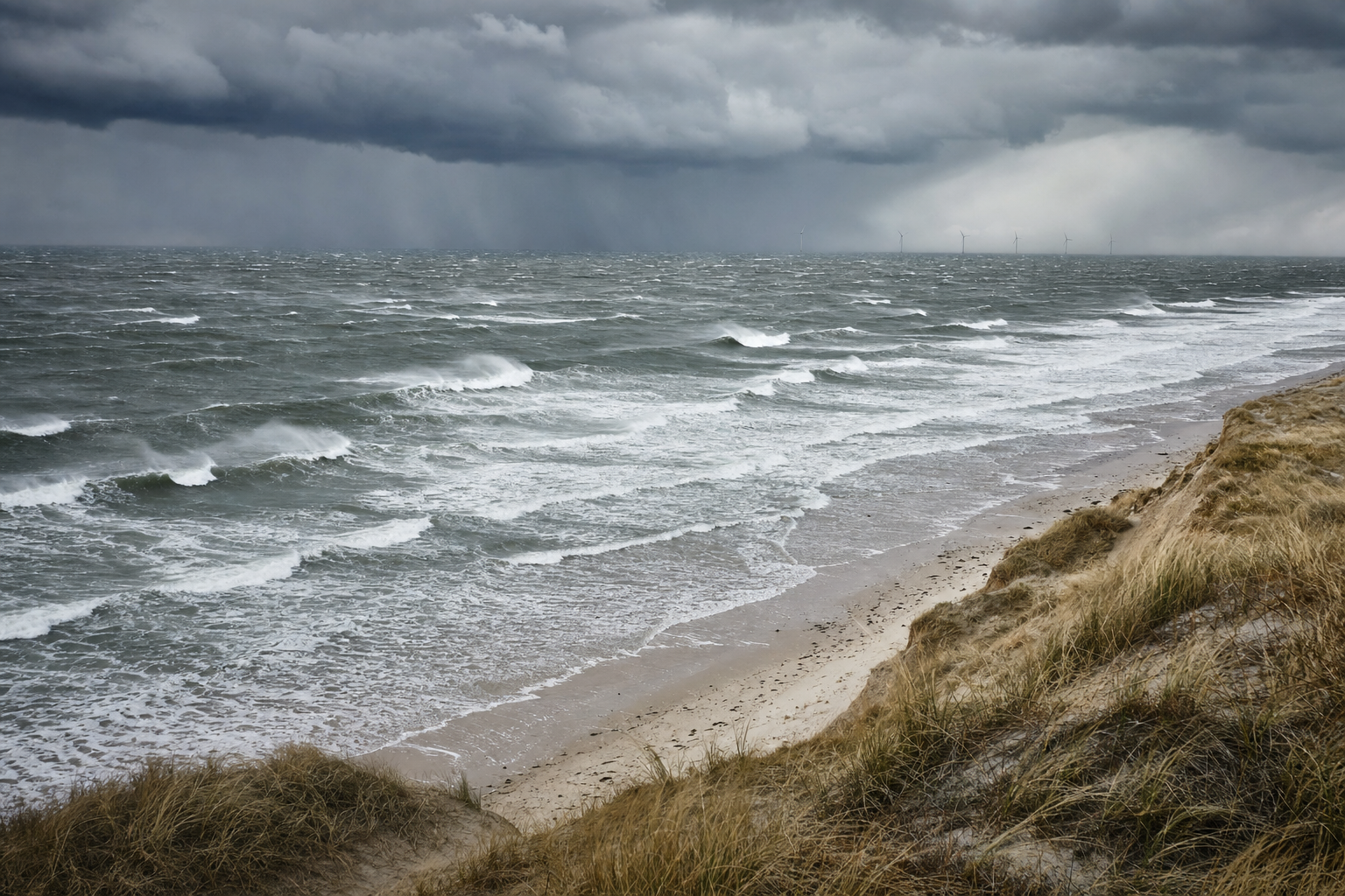 How Waves Are Generated in the North Sea Storms Create Surf
